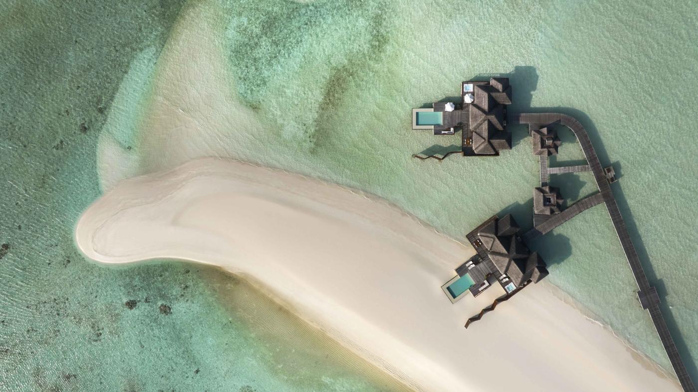 2-vær. Rangali Ocean Pavilion m. pool på Conrad Maldives Rangali Island, Maldiverne