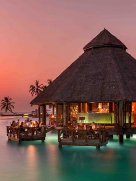 Sunset Grill på Conrad Maldives Rangali Island, Maldiverne