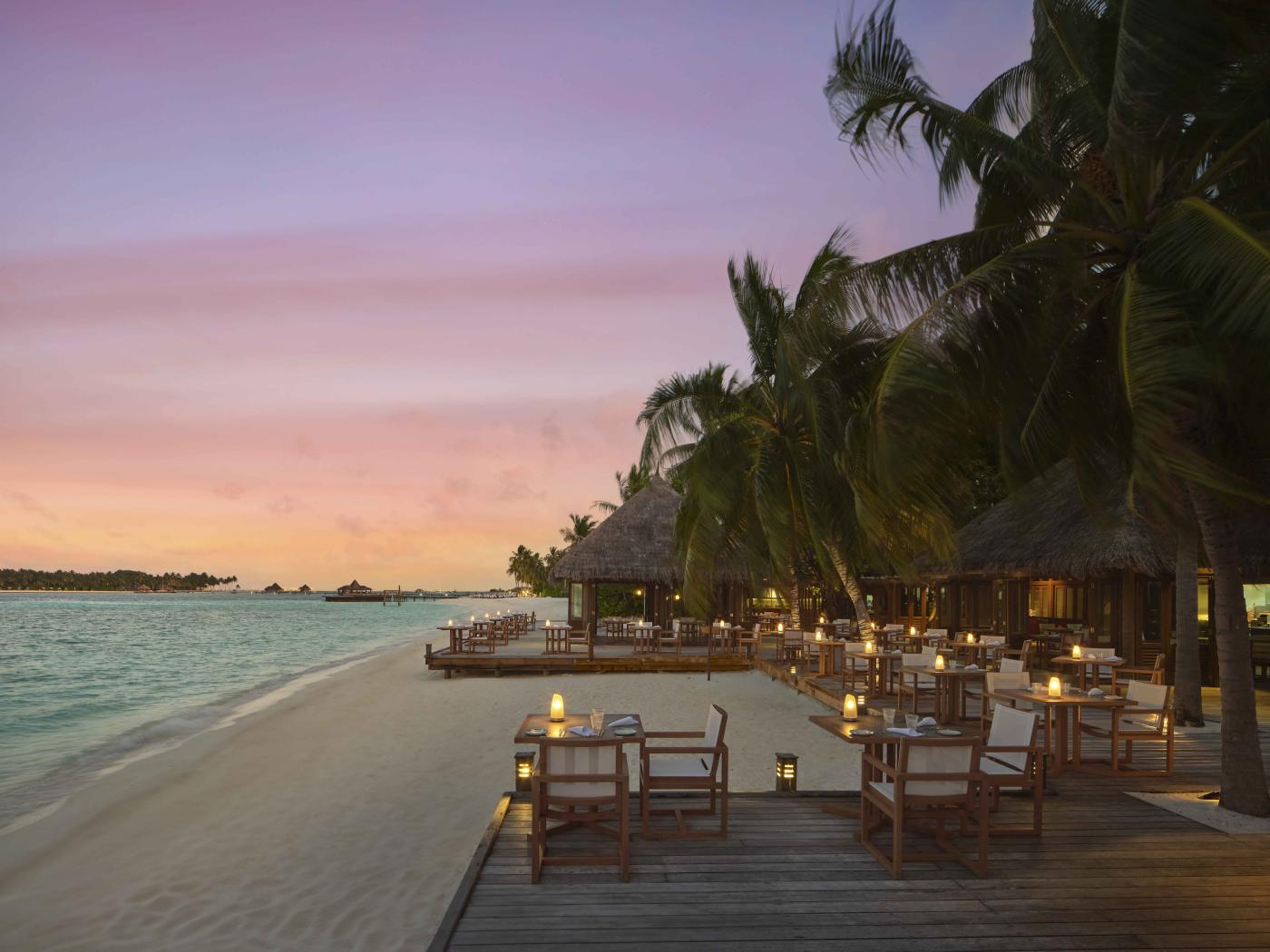 Vilu Restaurant på Conrad Maldives Rangali Island, Maldiverne
