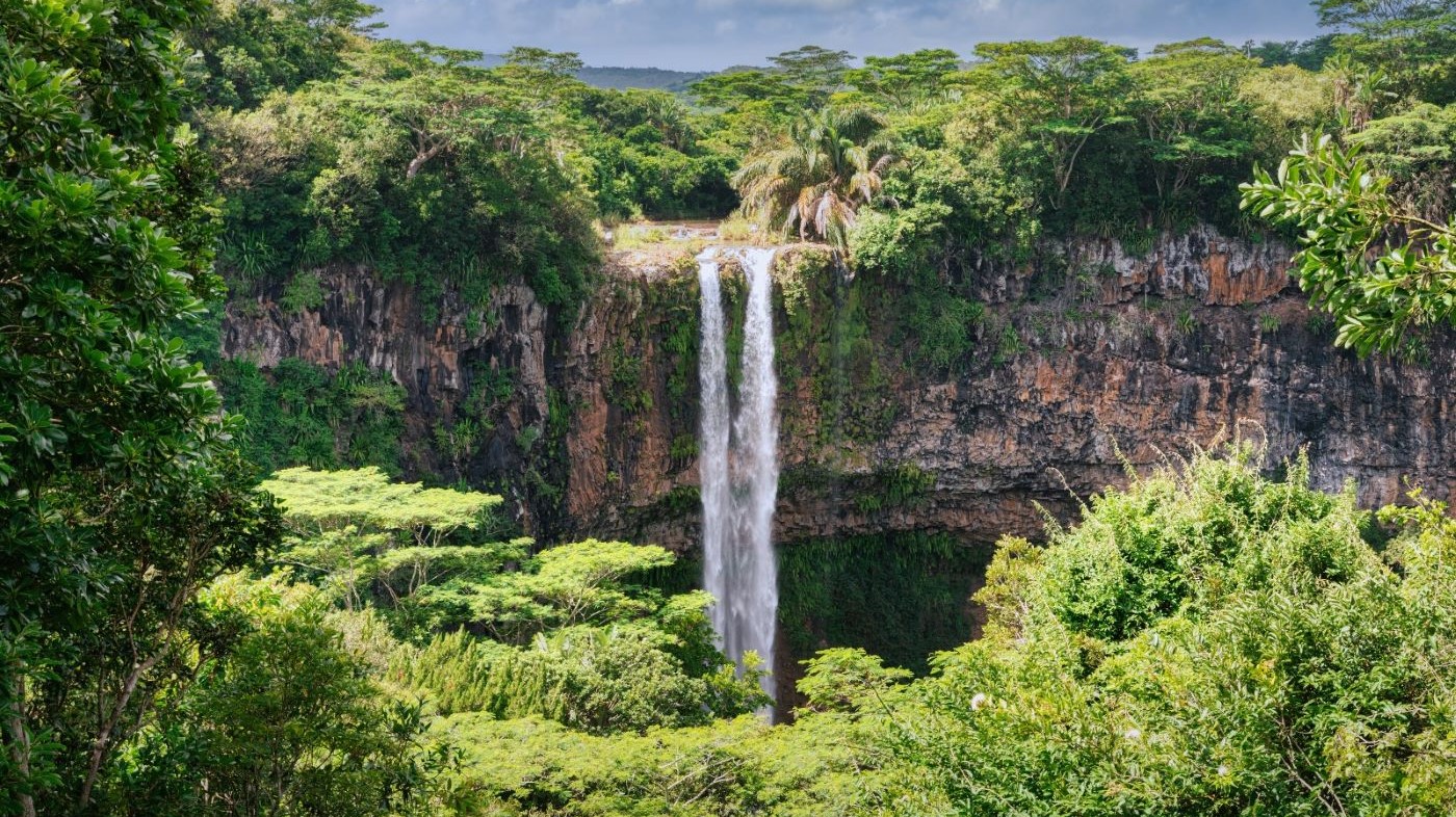 Chamarel vandfaldet på Mauritius