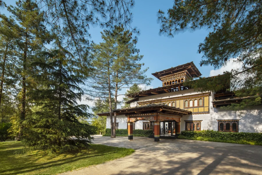 Como Uma Paro, Bhutan indgang
