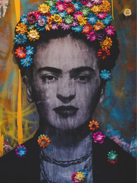 Grafitti af Frida Kahlo, Mexico