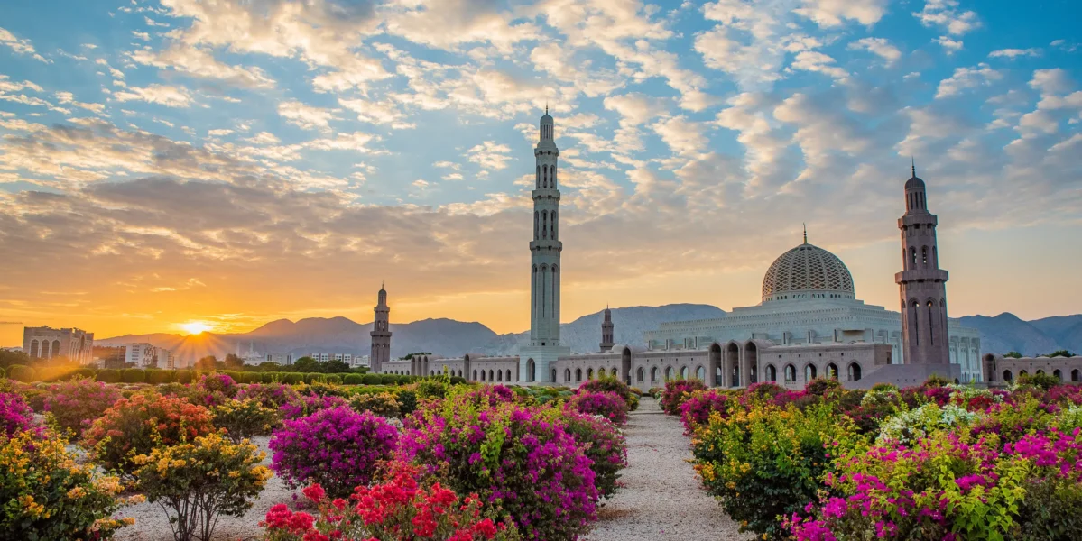 Sultan Qaboos Grand Mosque i Muscat, Oman