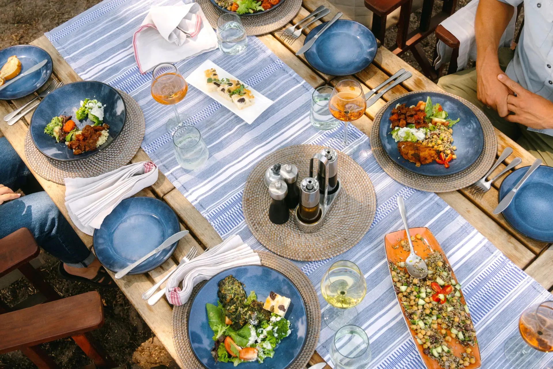 Bush frokost med Savute Elephant Lodge, A Belmond Safari i Botswana, Afrika