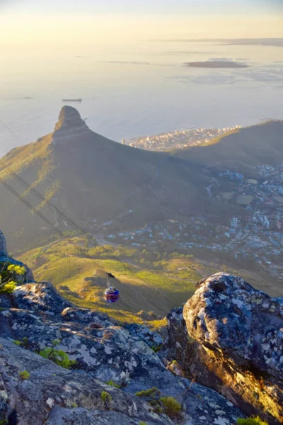 Svævebane op til Table Mountain, Cape Town, Sydafrika