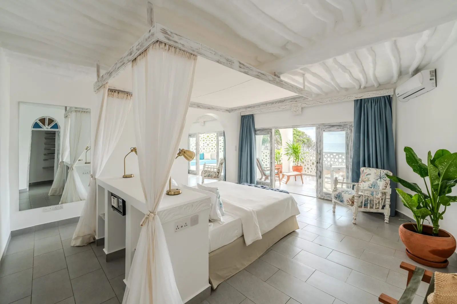 Tower Suite på Chale Island Resort, Kenya, Afrika