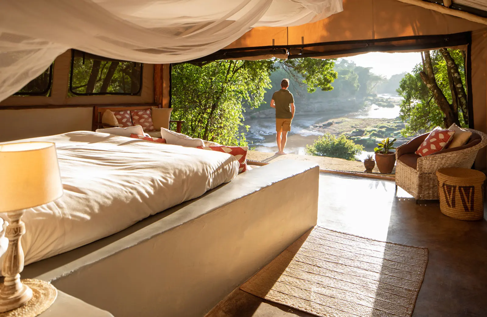 River Cottage på House in the Wild i Kenya, Afrika