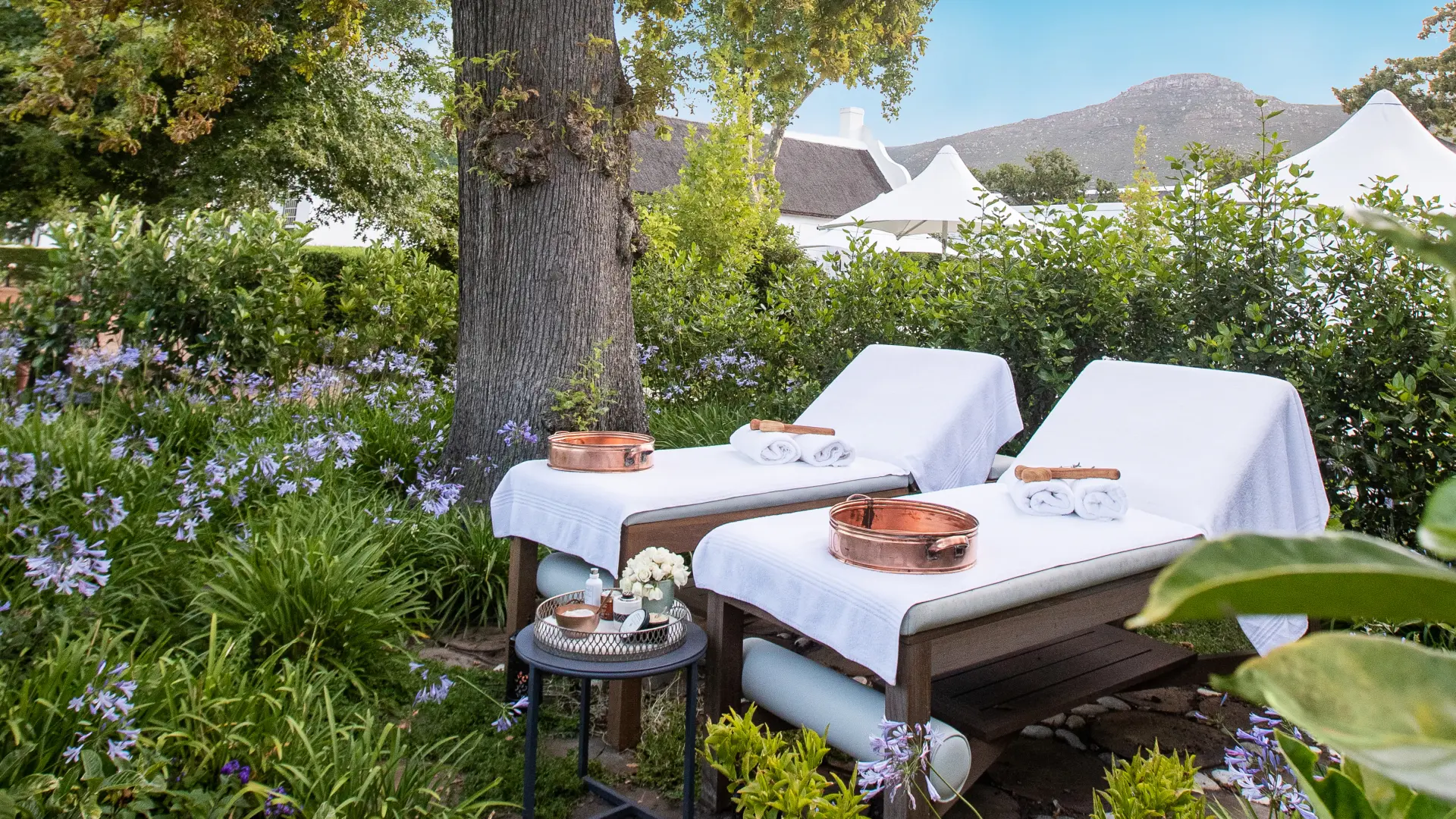 Spa i Scented Garden på Steenberg Hotel & Spa, Cape Town, Sydafrika