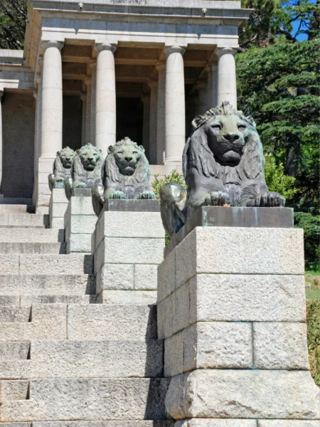 the Rhodes Memorial i Cape Town, Sydafrika