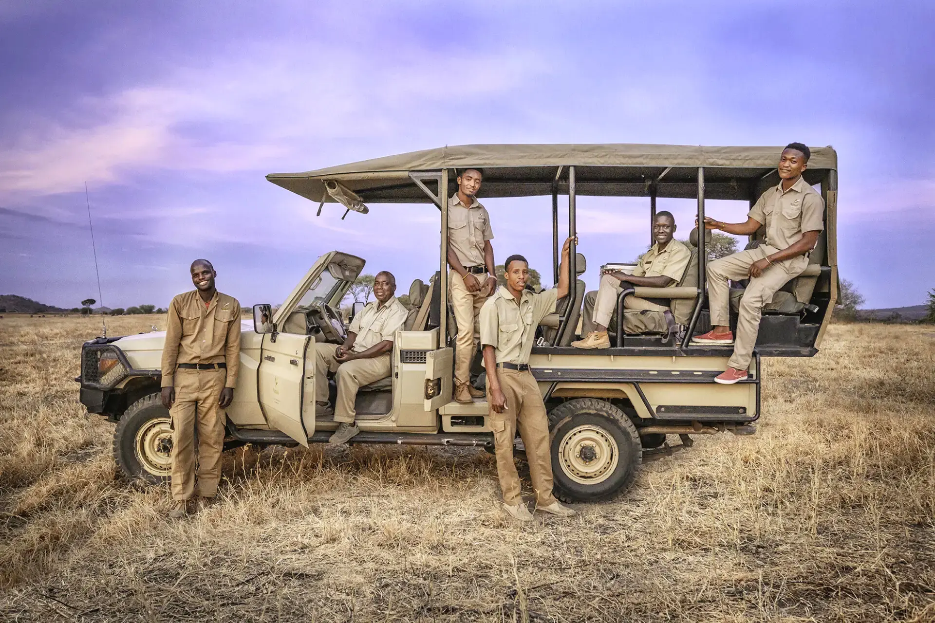 Safari guider på Nimali Tarangire i Tanzania, Afrika