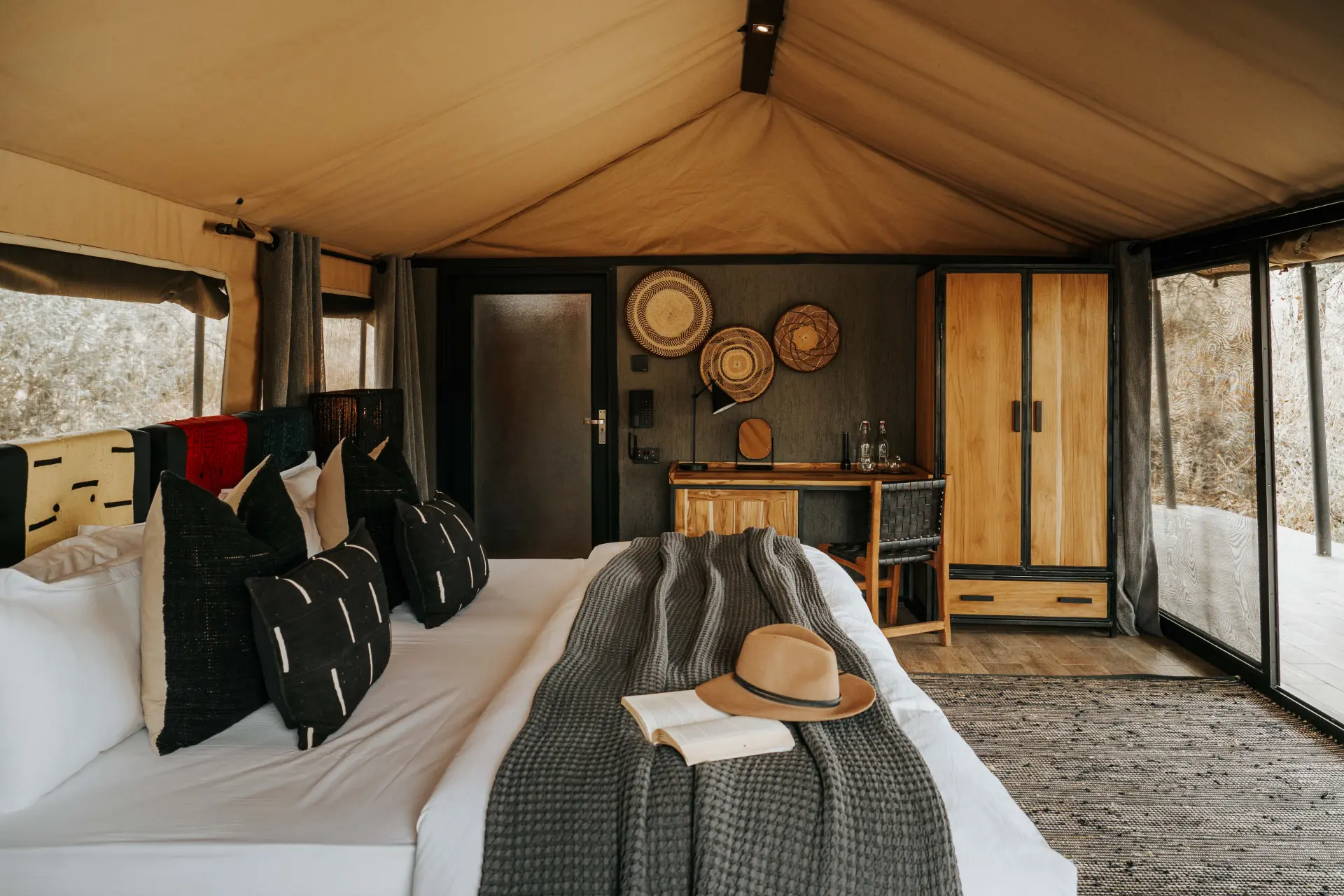 Safari telt på Nimali Tarangire i Tanzania, Afrika