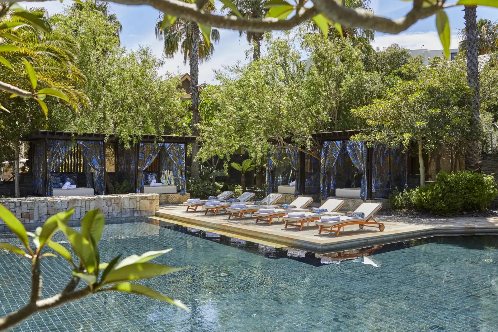 Pool området på One&Only Cape Town, Sydafrika