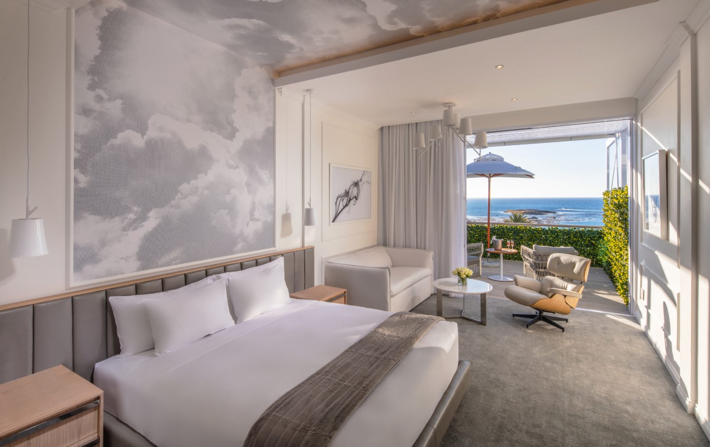 Classic værelse med havudsigt på The Marly Boutique Hotel i Cape Town, Sydafrika