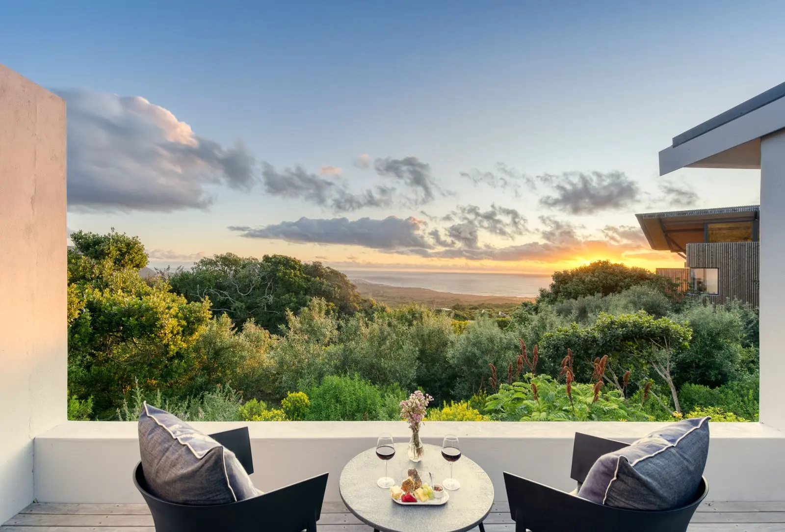 Suite i Garden Lodge på Grootbos Nature Reserve, Sydafrika