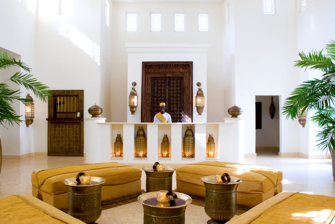 Lobbyen på Baraza Resort & Spa, Zanzibar