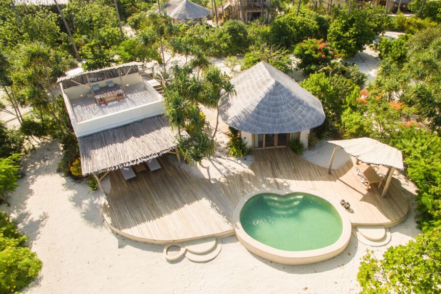 Beach Front Villa på White Sand Luxury Villas & Spa, Zanzibar