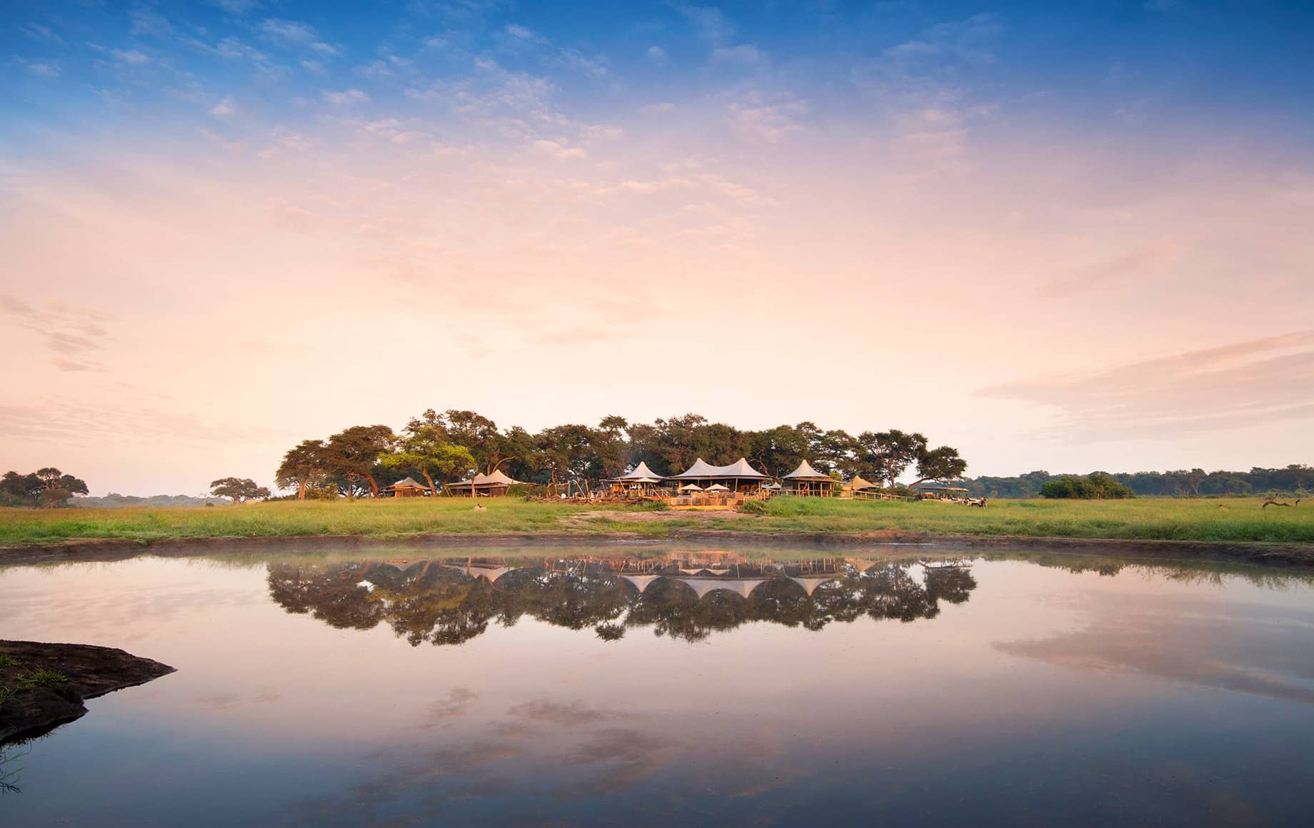 Somalisa Camp i Hwange National Park, Zimbabwe