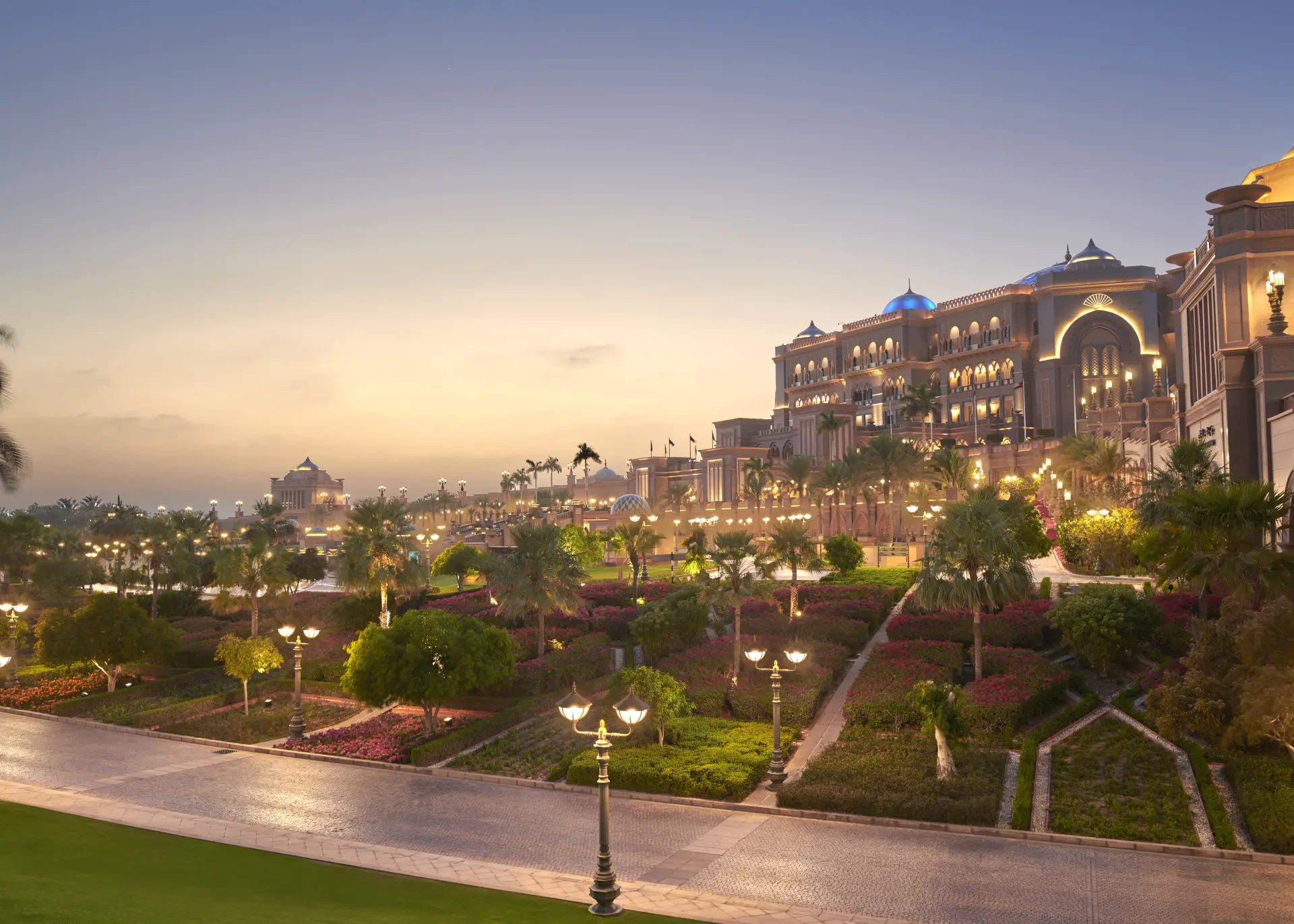 Luftfoto af Emirates Palace Mandarin Oriental, Abu Dhabi