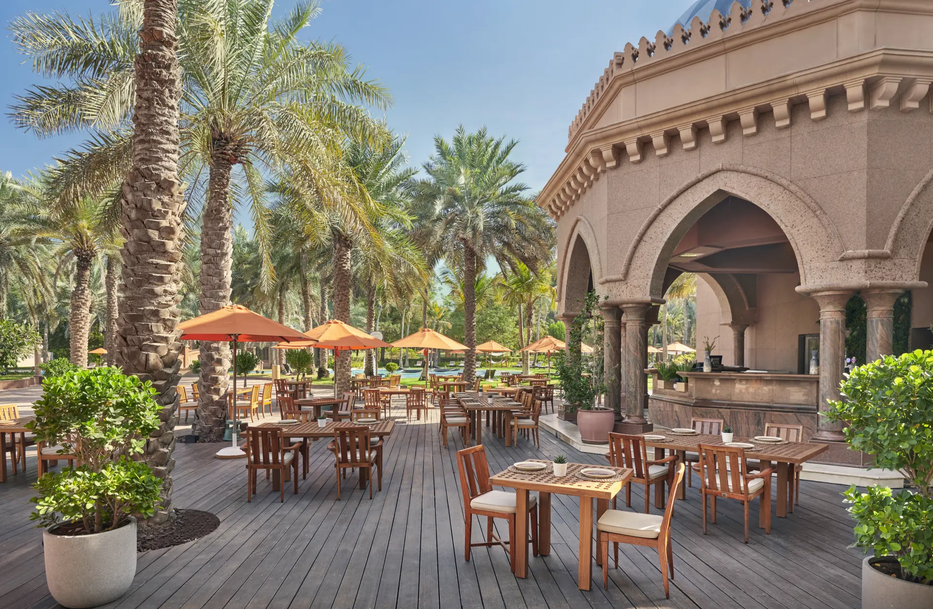 Restaurant Las Brisas på Emirates Palace Mandarin Oriental, Abu Dhabi