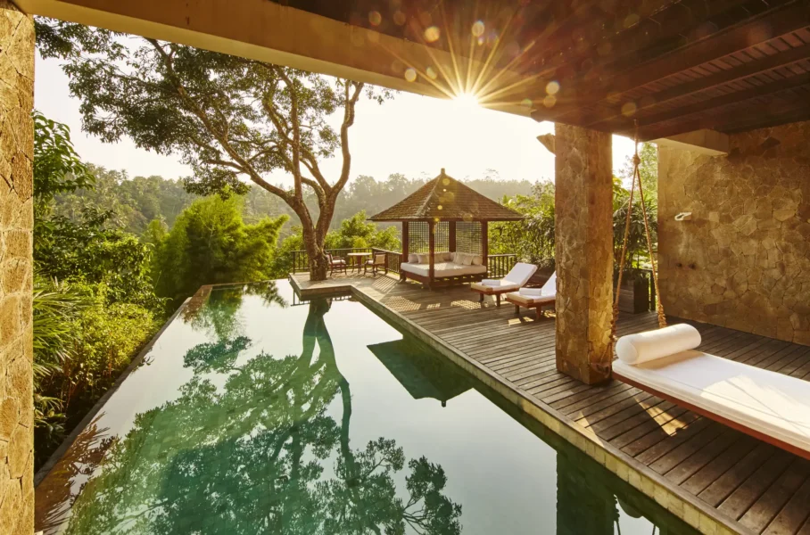 One Bedroom pool villa på Como Shambala på Bali