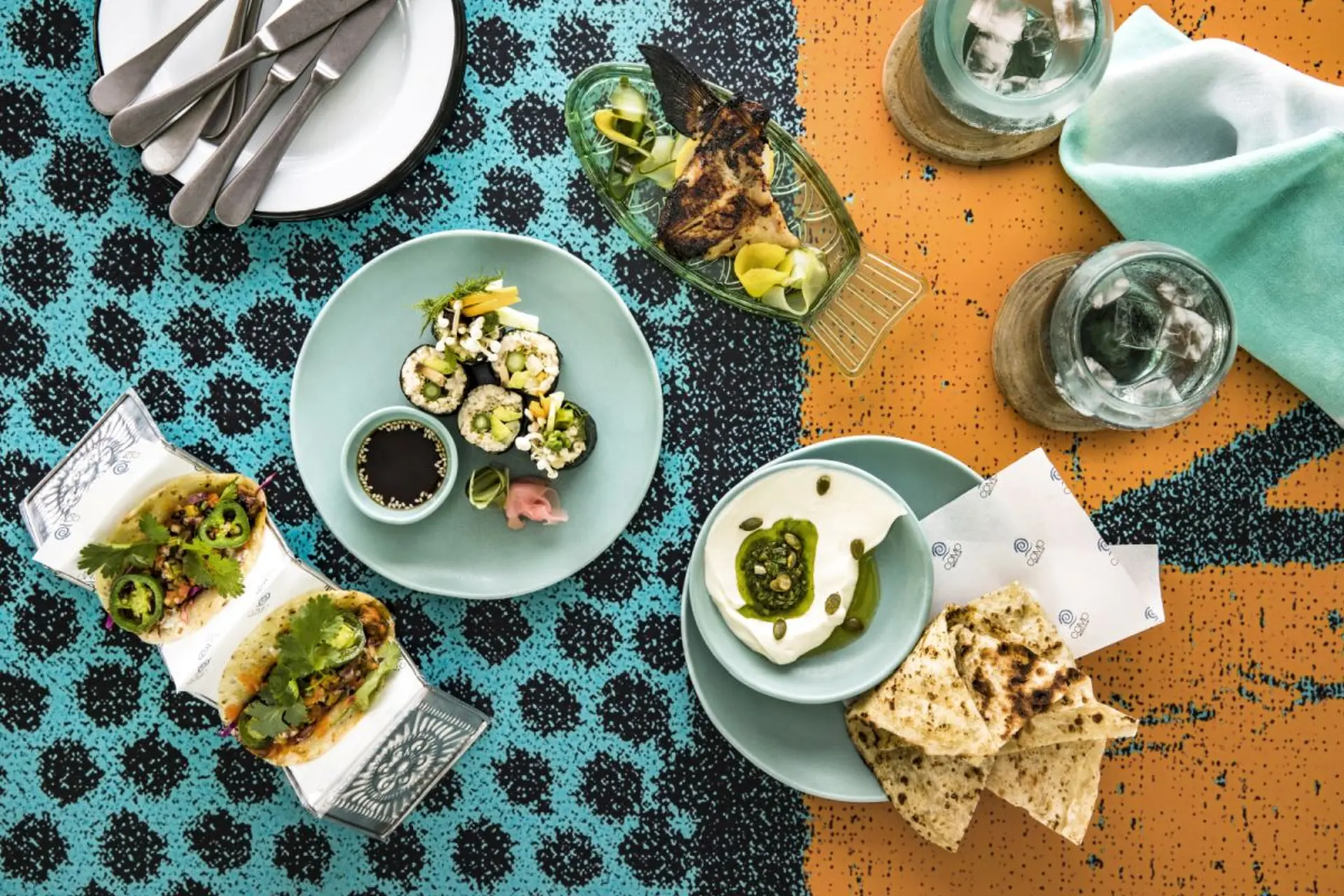 Frokost på Como Uma Canggu på Bali