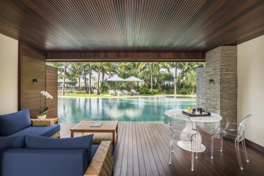 Lagoon pool på Como Uma Canggu på Bali