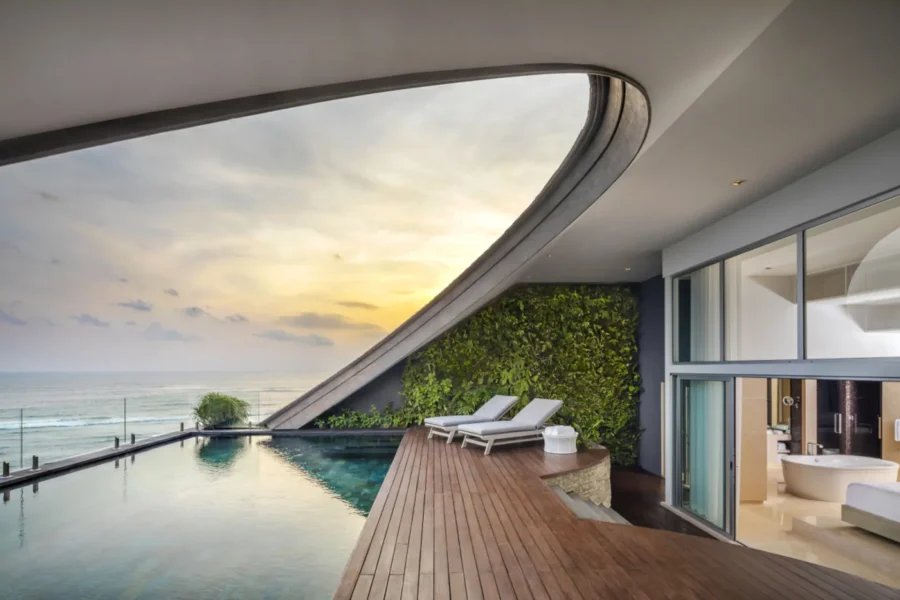 Penthouse med pool på Como Uma Canggu på Bali