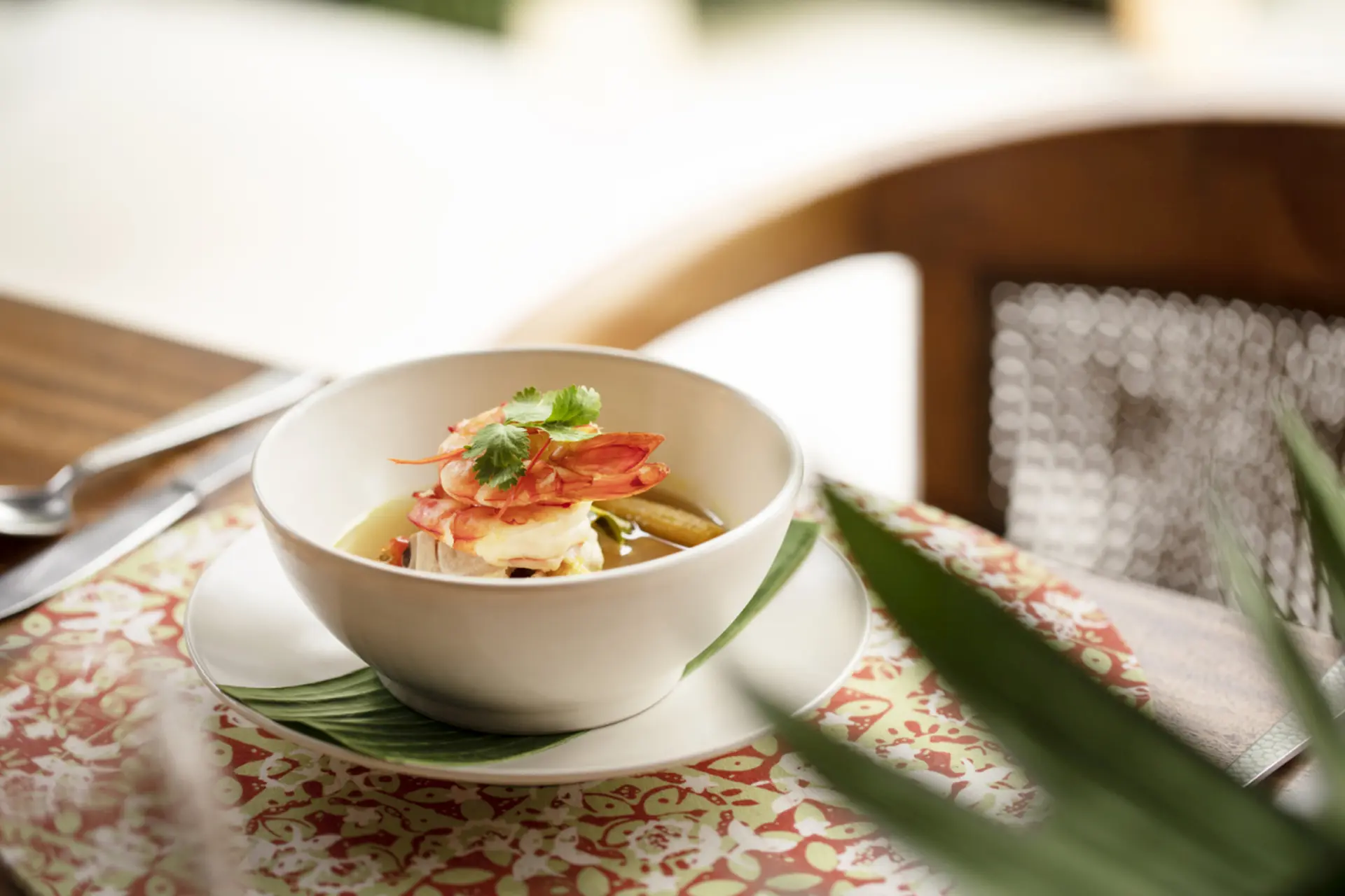 restaurant på COMO Uma Ubud på Bali