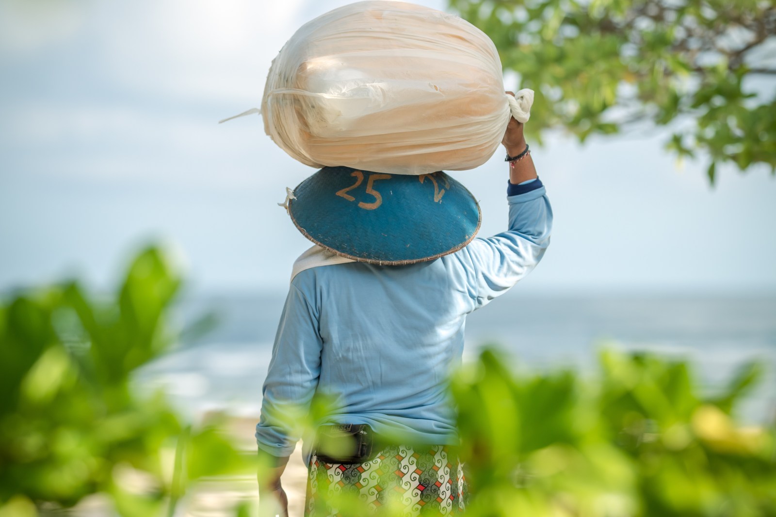 Kvinde på Bali
