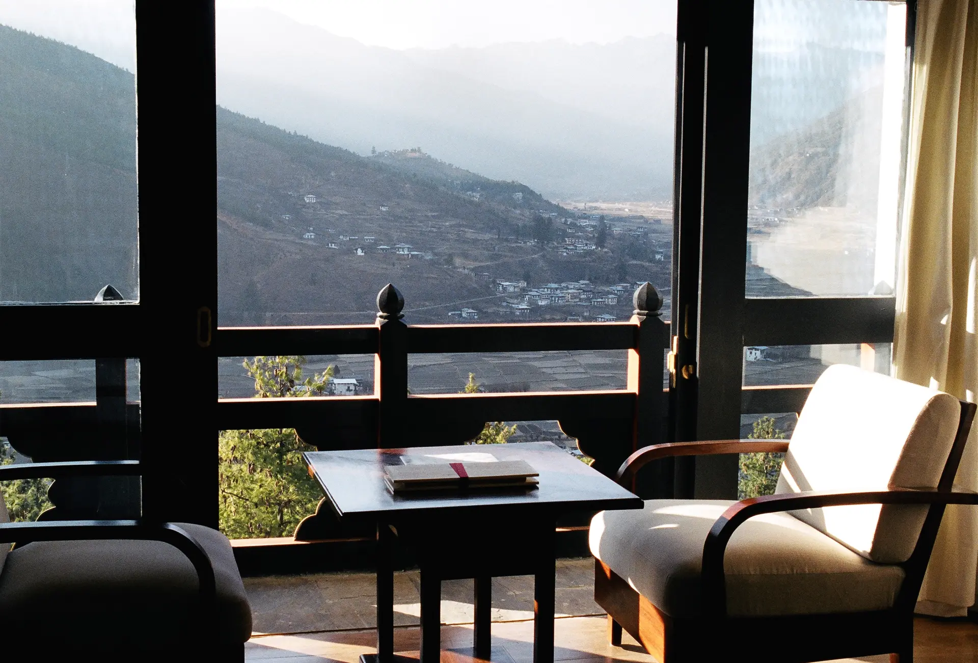 Valley View værelse på COMO Uma Paro, Bhutan