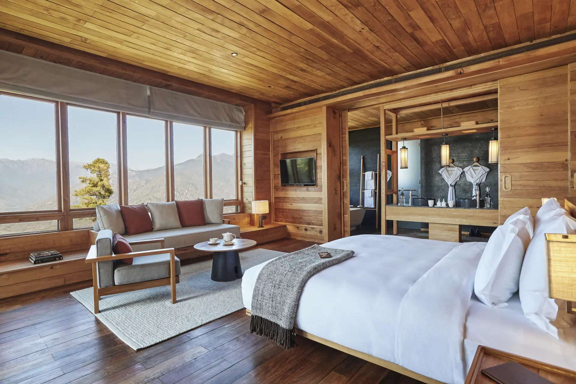 One Bedroom Villa på Six Senses Paro i Bhutan