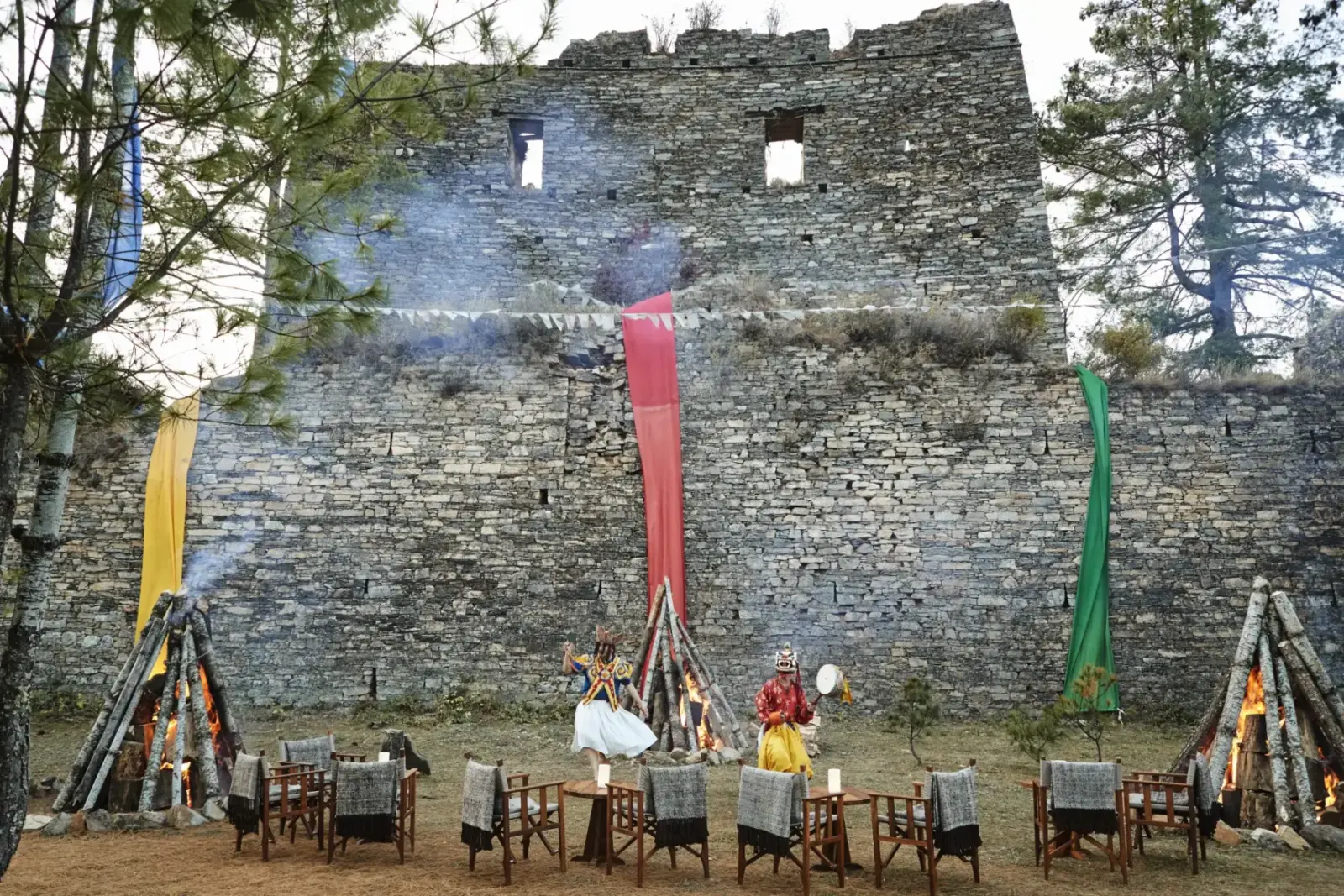 Chubjakha Regale - en oplevelse med middag med på Six Senses Paro i Bhutan