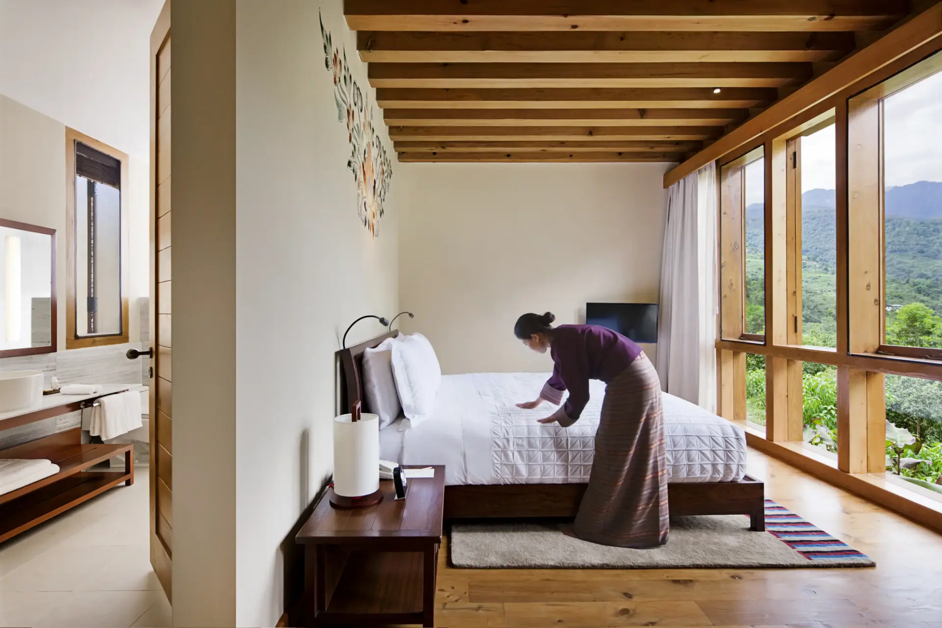 One Bedroom Villa på COMO Uma Punakha, Bhutan
