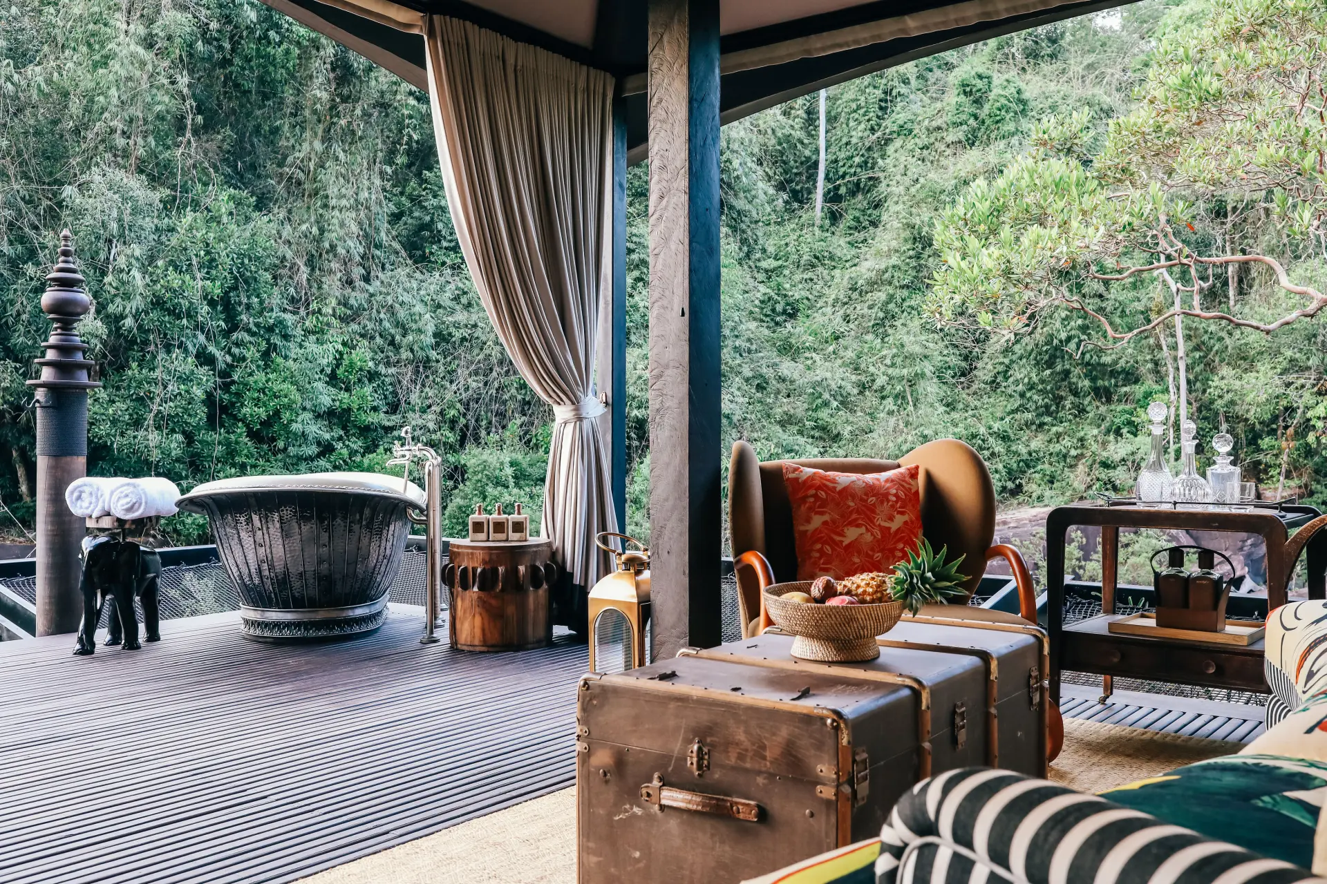 Opholdsområde på Shinta Mani Wild i Cambodia