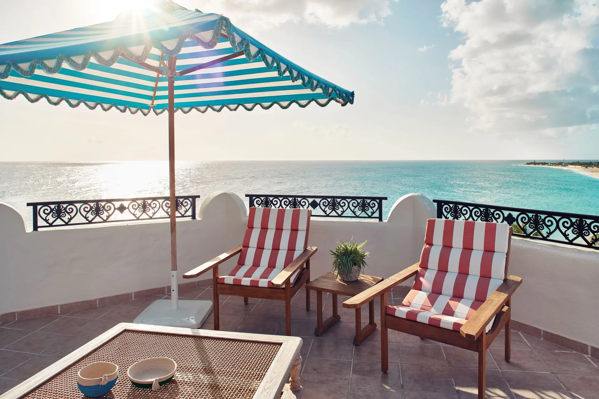 Suite med udsigt på La Samanna, A Belmond Hotel på St Martin, Caribien