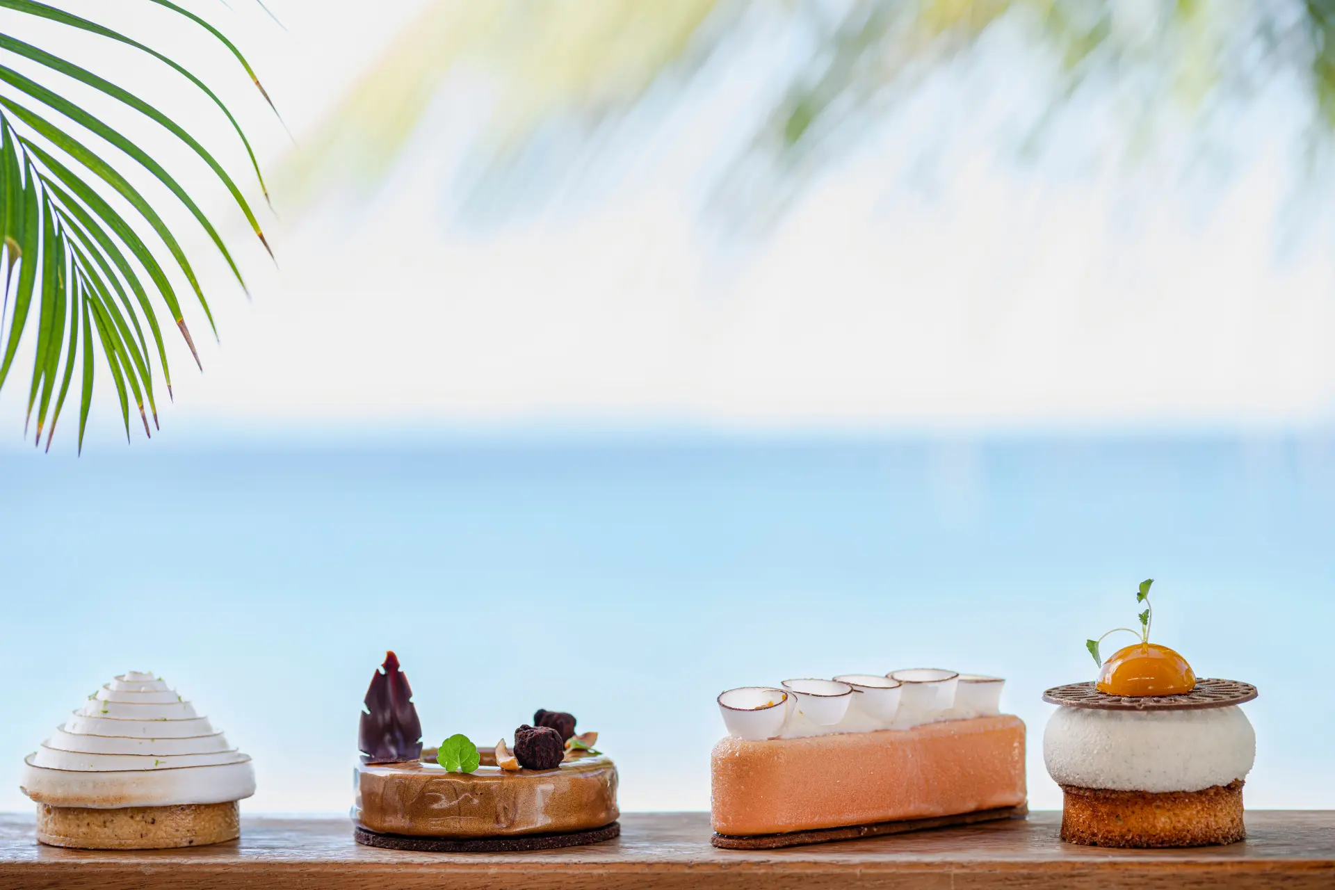 Delikate kager på Cheval Blanc-St Barth, Caribien