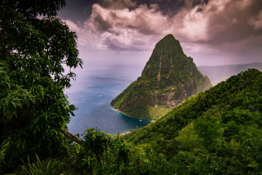 St Lucia i Caribien