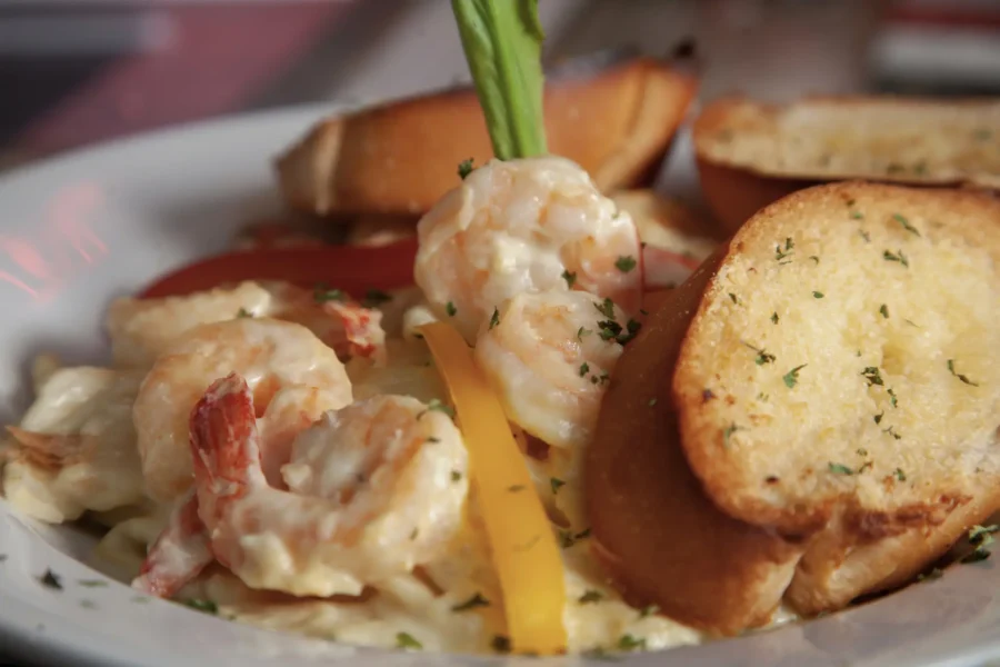 Caribbean Shrimp Pasta - klassisk ret i Caribien