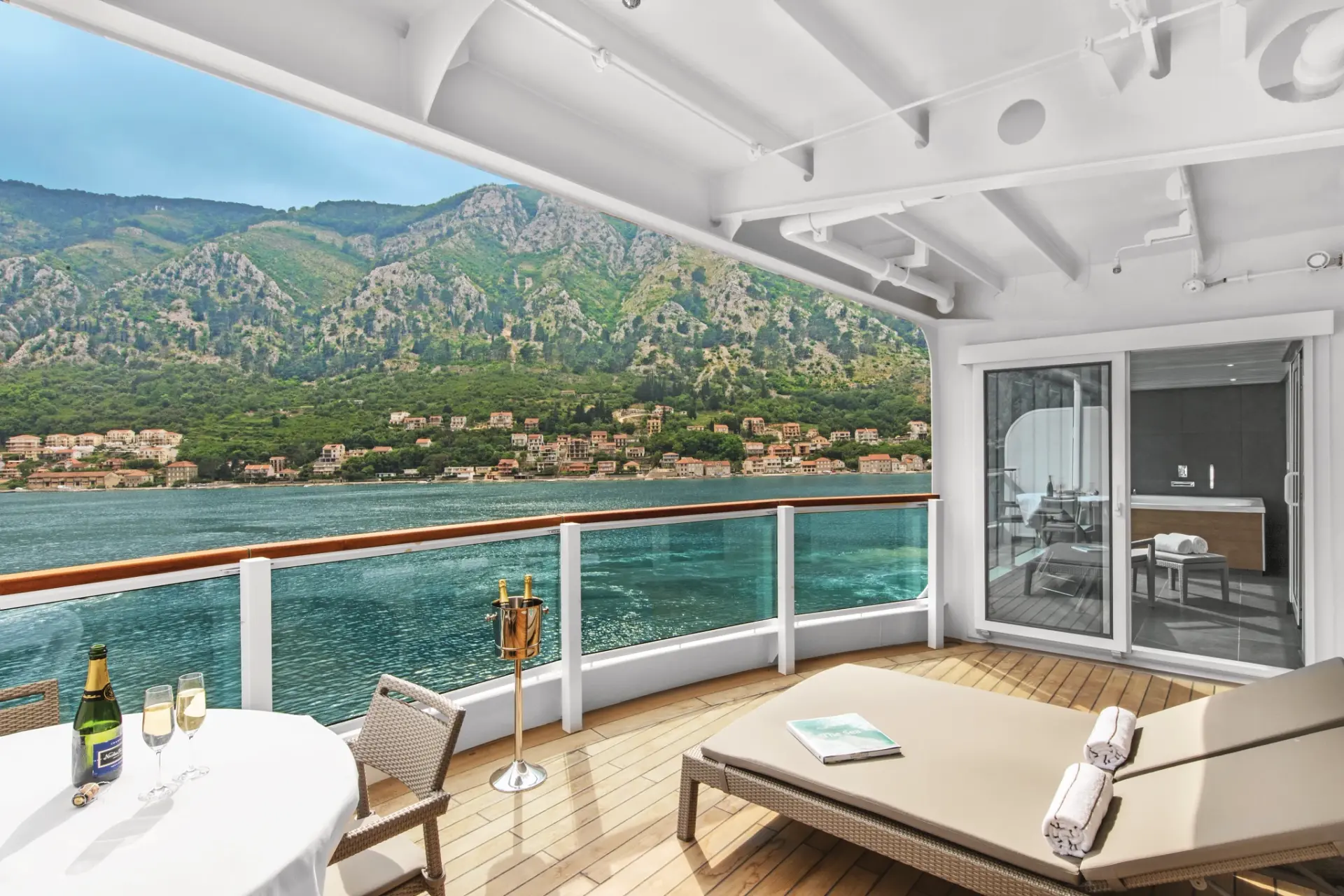 Suite om bord på Seabourn