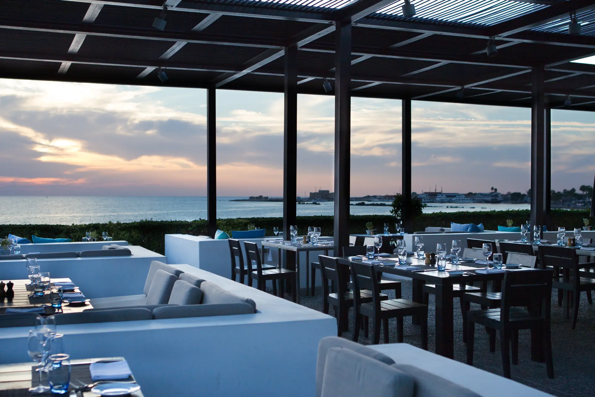 Restaurant på Almyra, Cypern