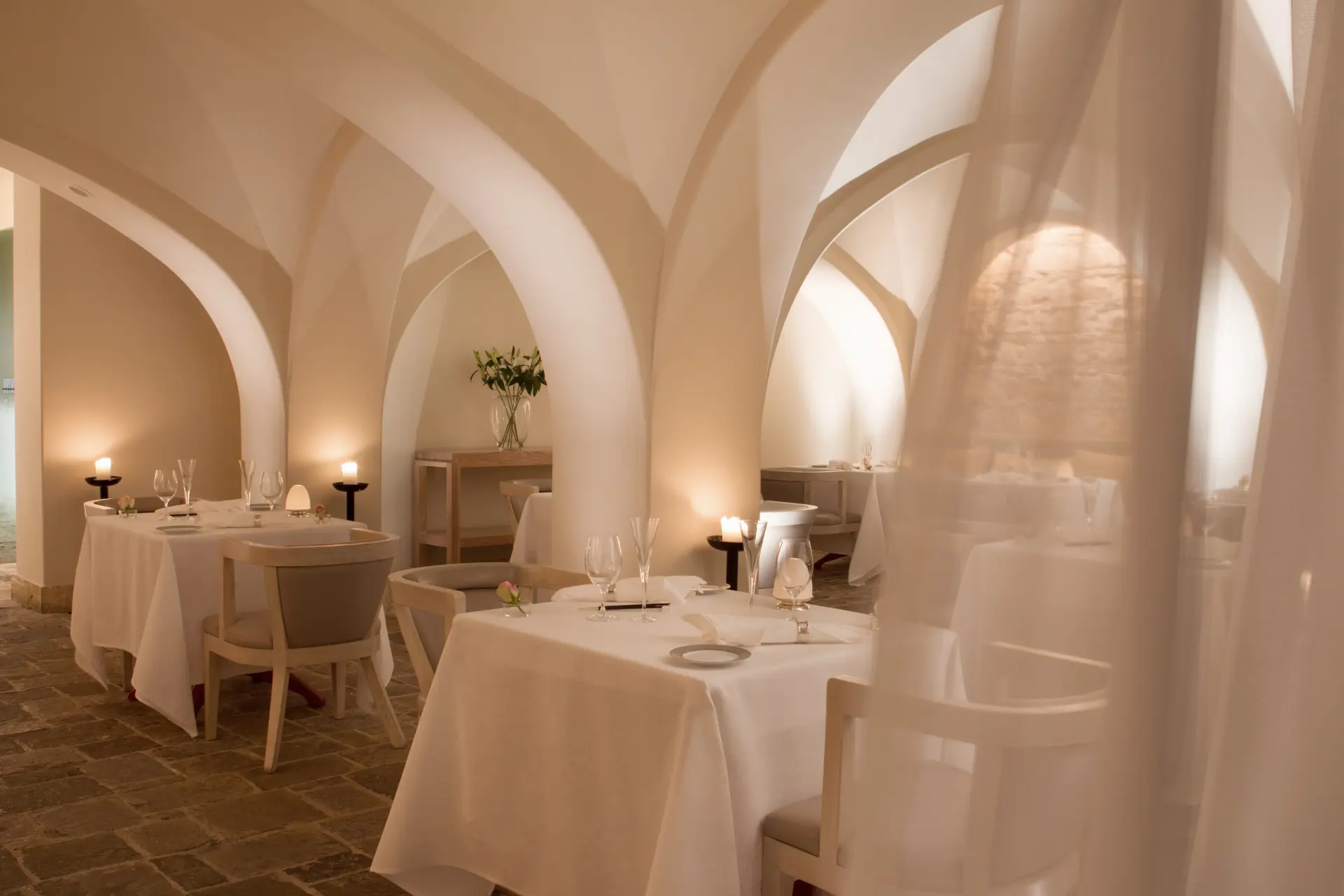 Restaurant Basiliko på Anassa, Cypern