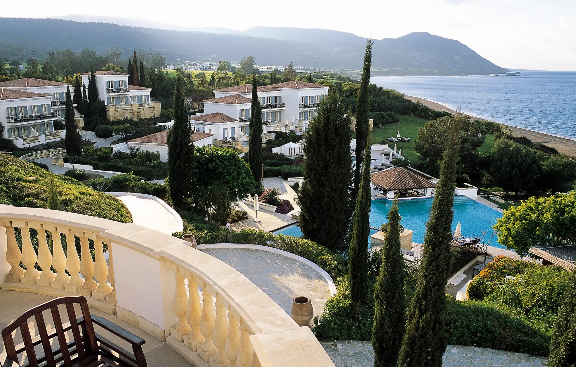 Oversigt over resort Anassa, Cypern