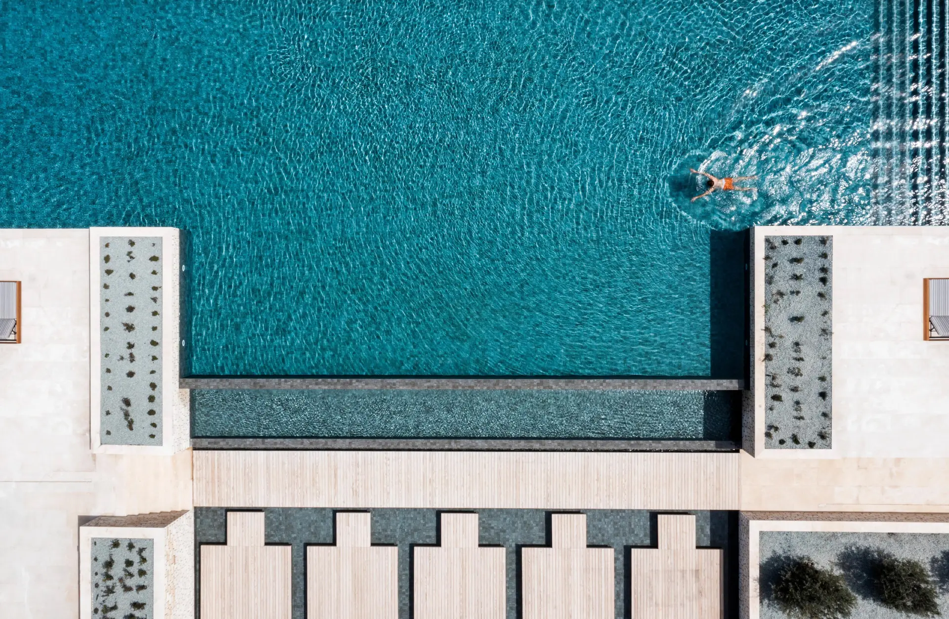 Luftfoto af pool på Cap St Georges Hotel & Resort, Cypern