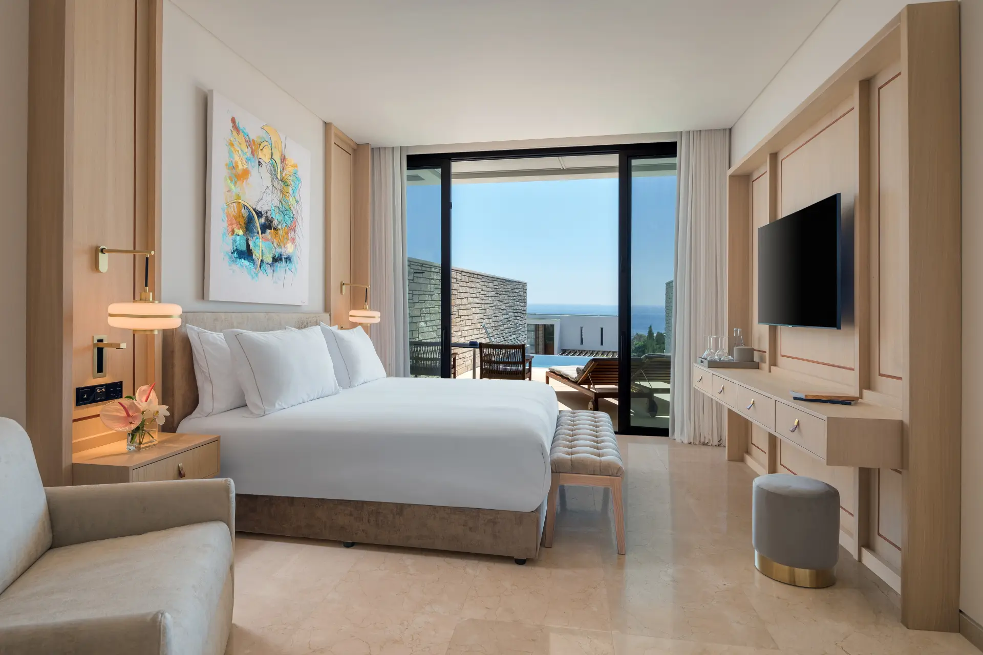 Soveværelse på Cap St Georges Hotel & Resort, Cypern