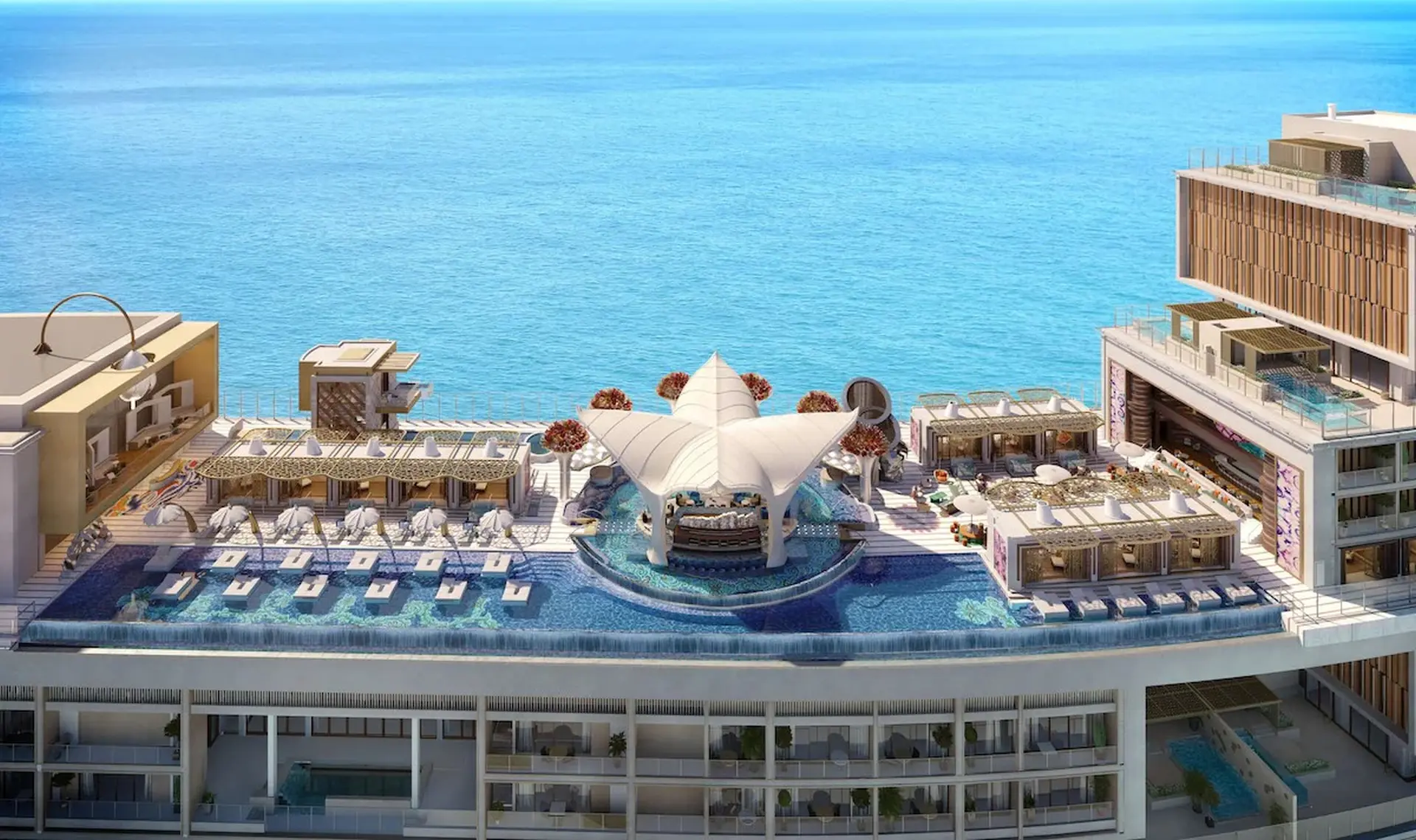 Rooftop på Atlantis The Royal, Dubai
