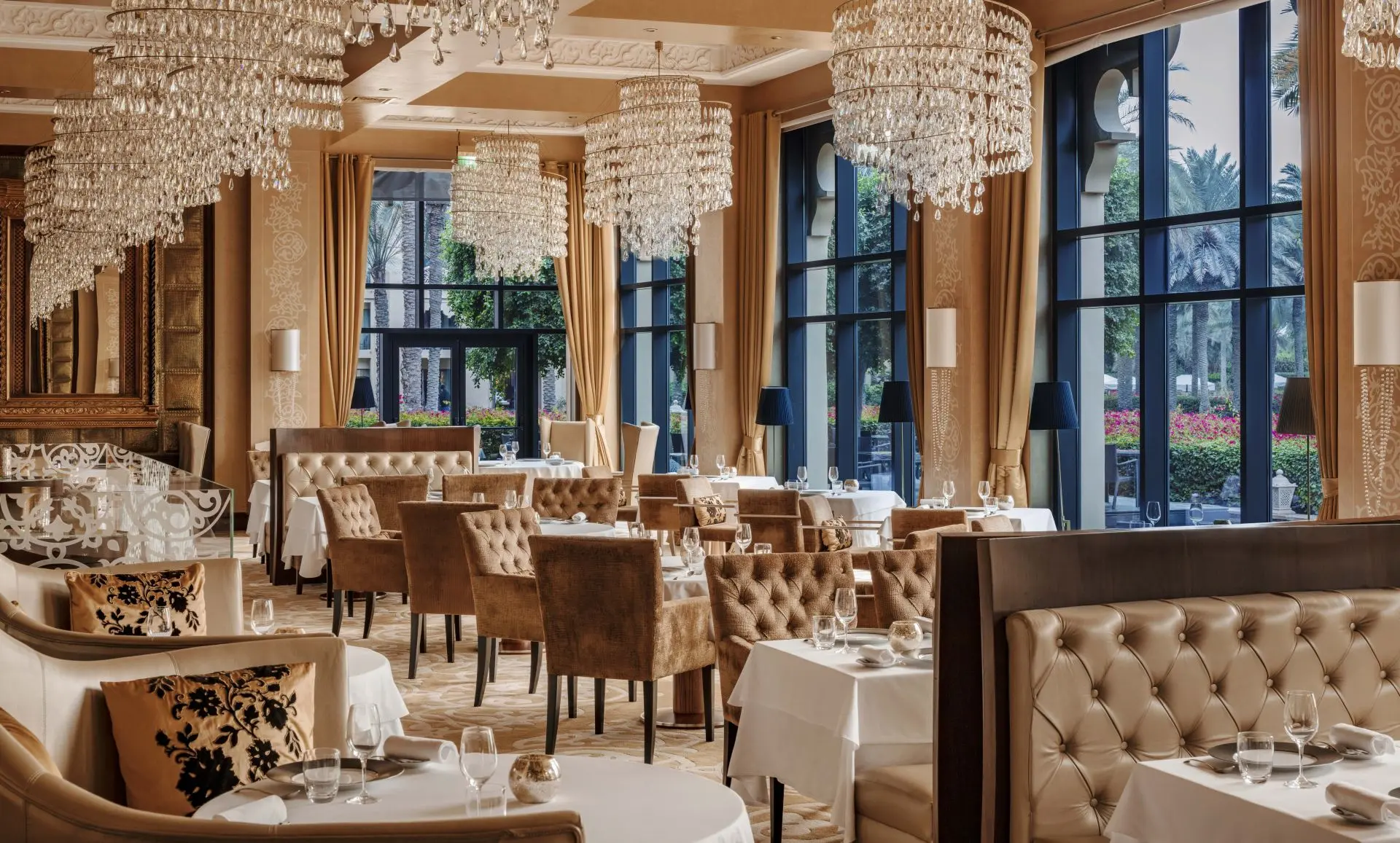 Fortryllende restaurant på One&Only Royal Mirage, Dubai