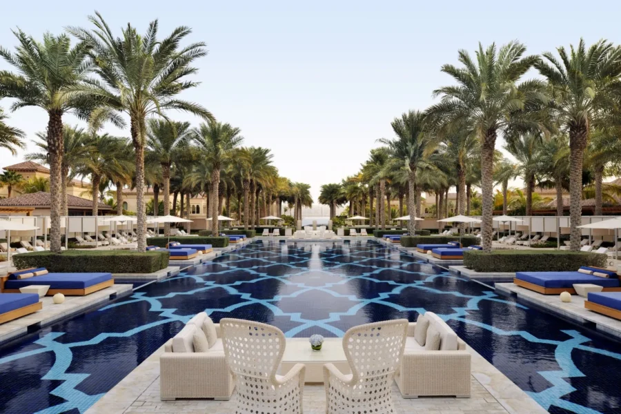 Poolområdet på One&Only The Palm, Dubai