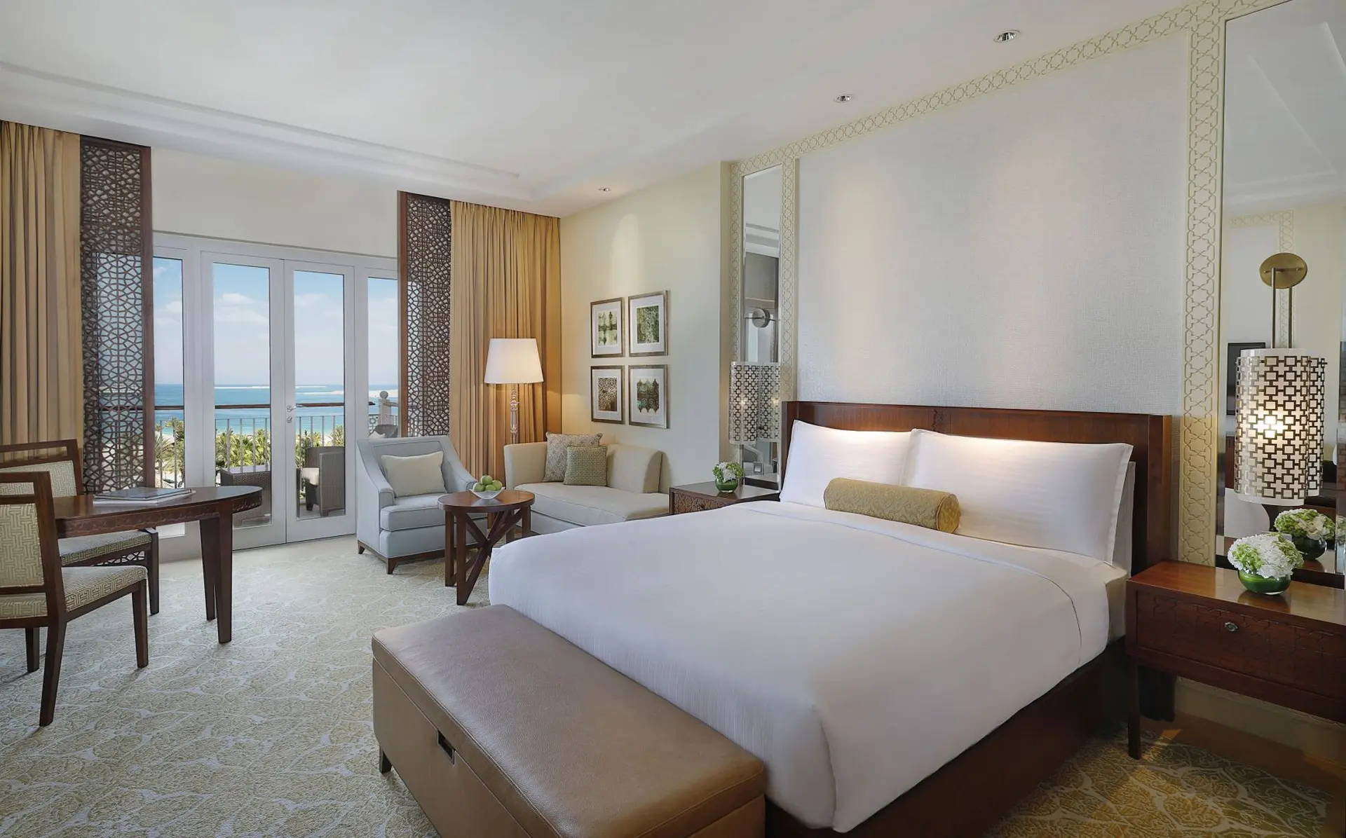Soveværelse på The Ritz-Carlton, Dubai