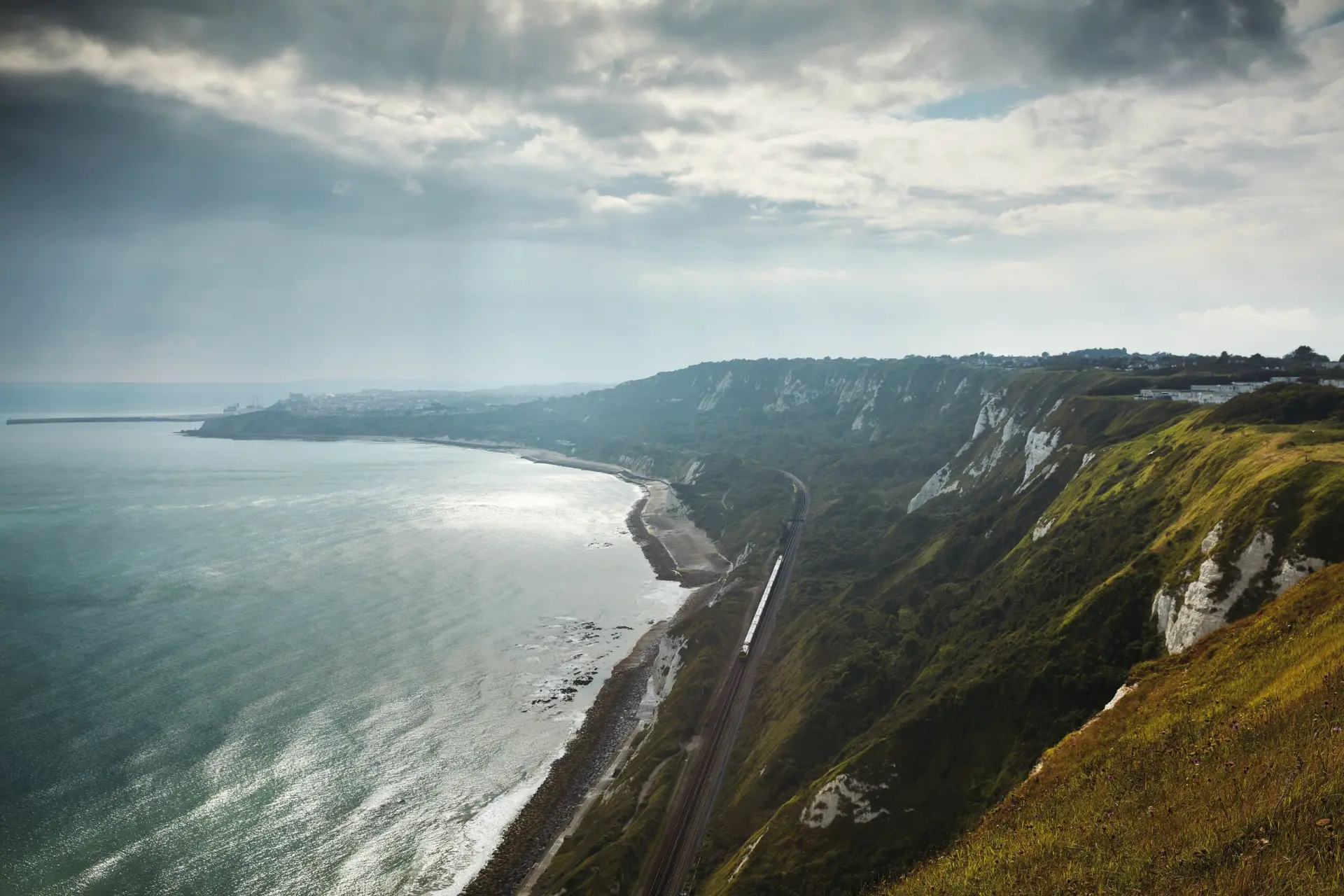 Luftfoto af British Pullman, A Belmond Train, England, Togrejser