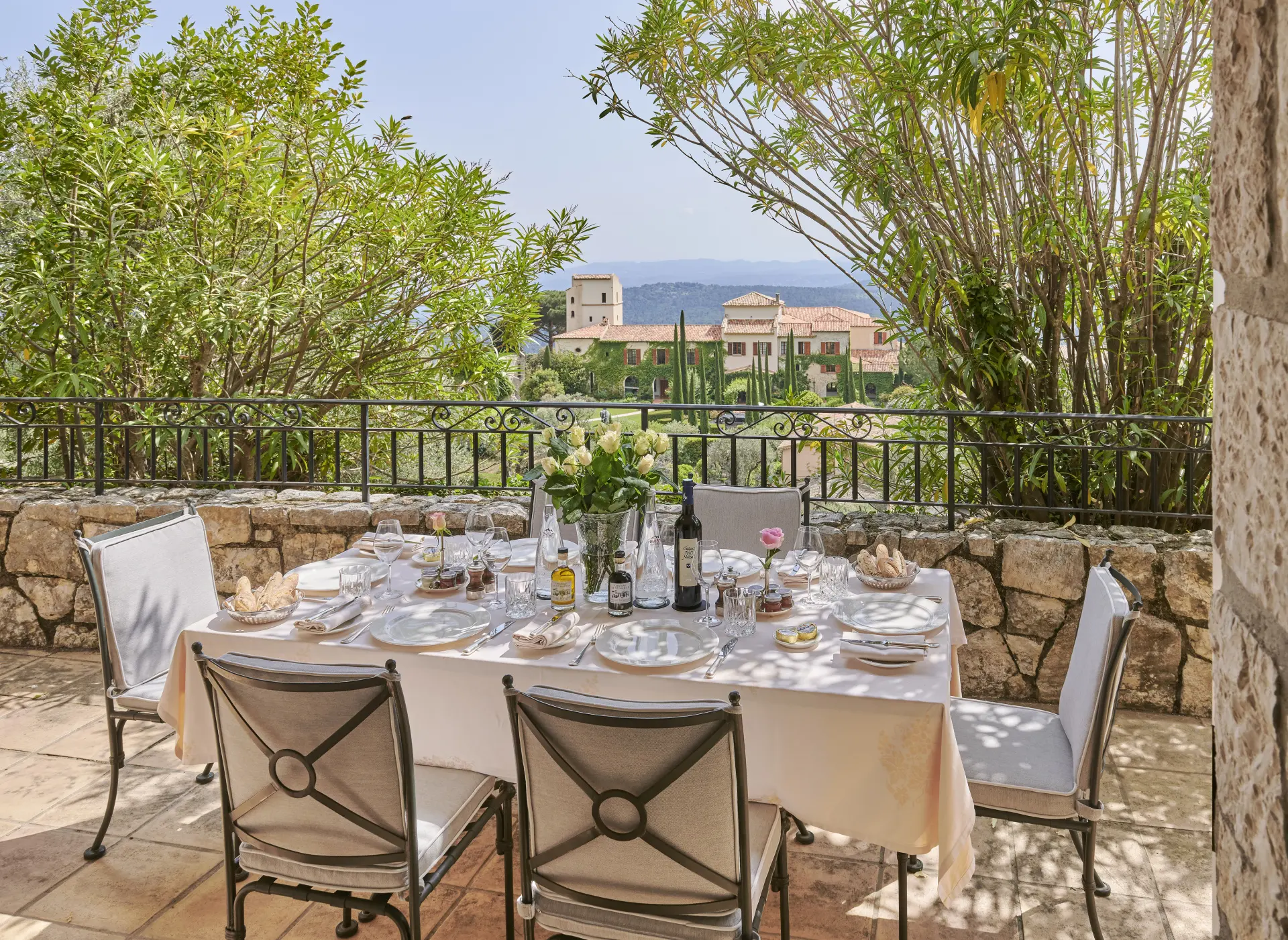 Private Dining i 2-vær. Villa på Chateau Saint-Martin & Spa, Frankrig